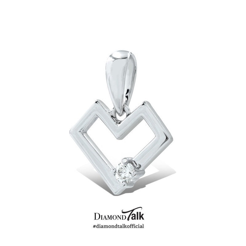 WAH CHAN DiamondTalk A Glint of Self-Love Diamond Pendant (PDT00029-A01)