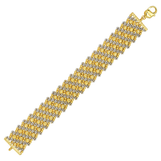 Raya Exclusive Bella Italia 916 Gold Bracelet WBB1007