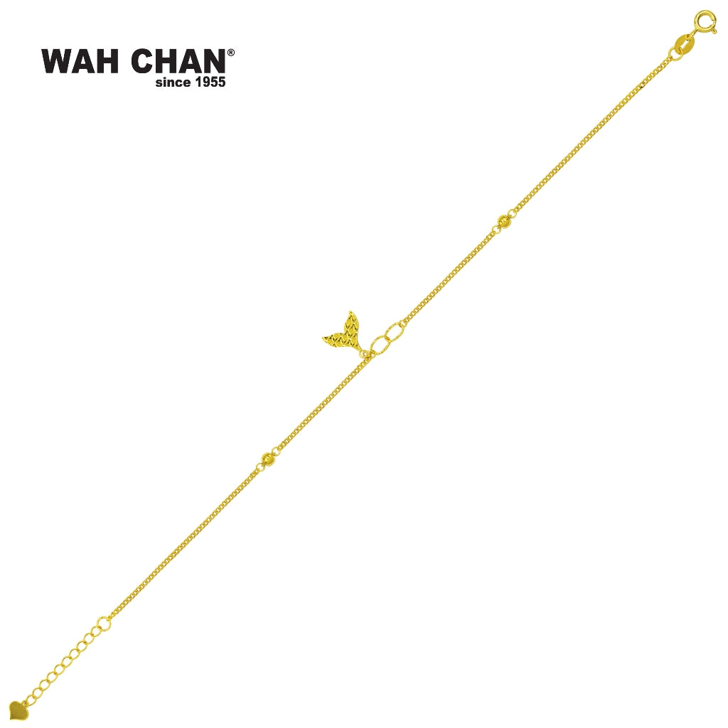 WAH CHAN 916 Gold Bracelet (OSB1125A)