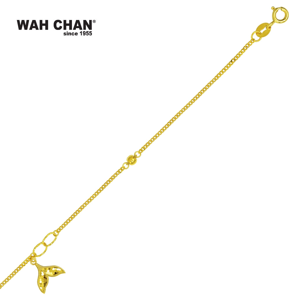 WAH CHAN 916 Gold Bracelet (OSB1125A)