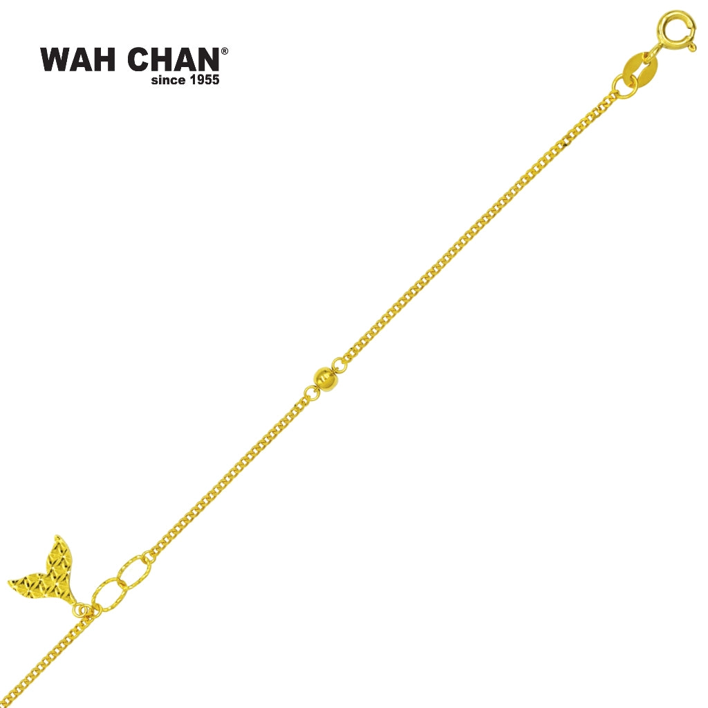 WAH CHAN 916 Gold Bracelet (OSB1125A)