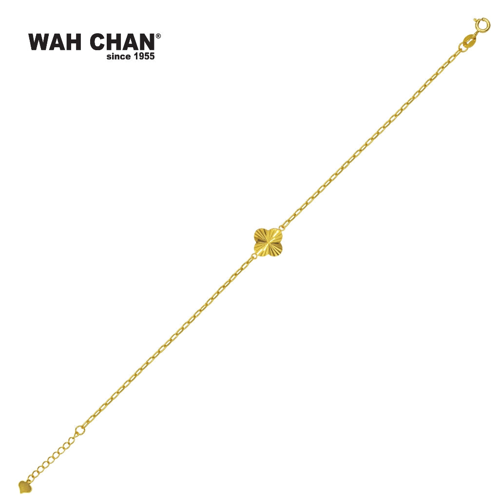 WAH CHAN 916 Gold Bracelet (OSB1128A)