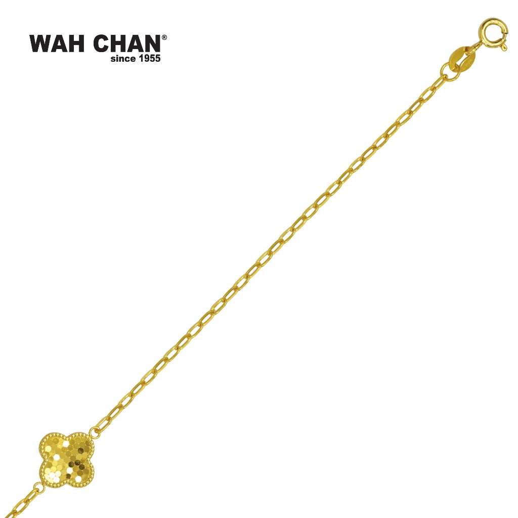 WAH CHAN 916 Gold Bracelet (OSB1128A)