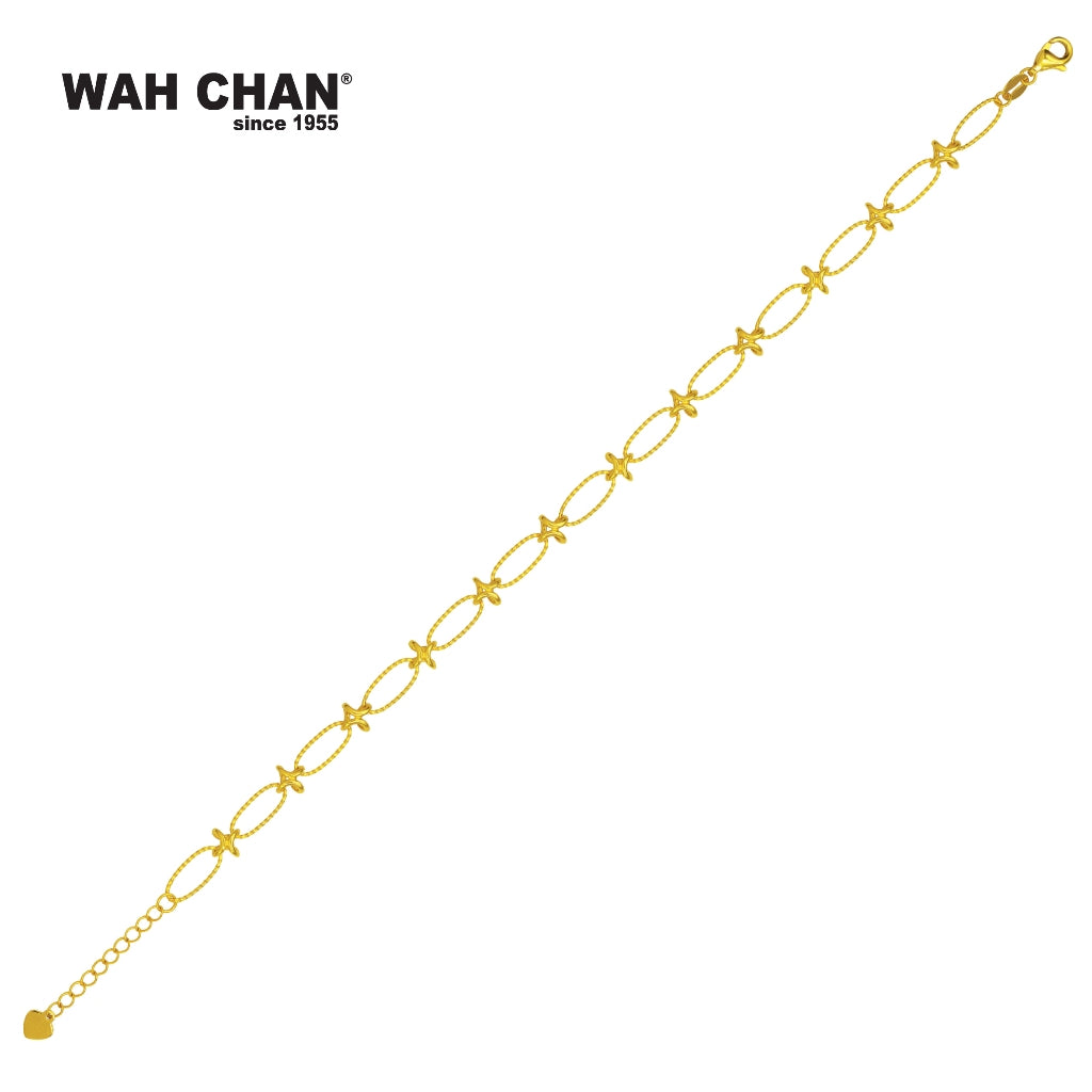 WAH CHAN 916 Gold Bracelet (OSB1129A)