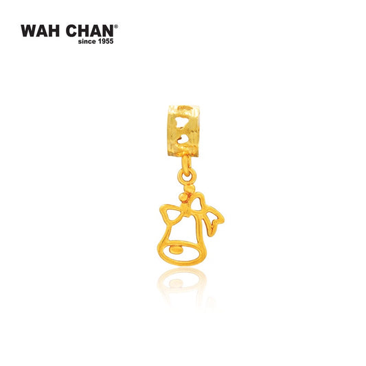 WAH CHAN 916 Gold Pendant - Christmas Bell (OSP1278)