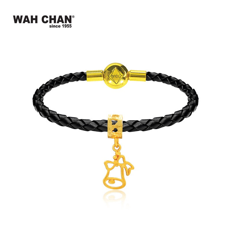 WAH CHAN 916 Gold Pendant - Christmas Bell (OSP1278)