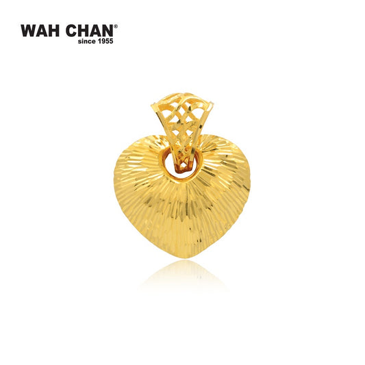 WAH CHAN 916 Gold Pendant - LOVE (OSP1279)