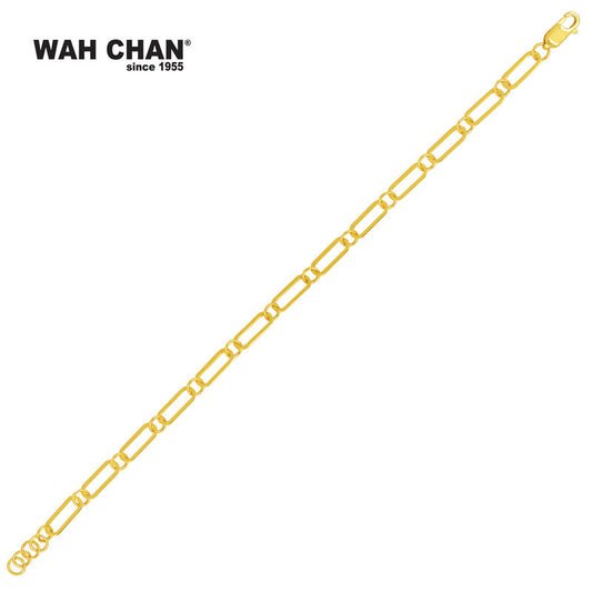 WAH CHAN 916 Gold Bracelet (OSB1097a)