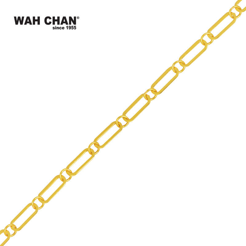 WAH CHAN 916 Gold Bracelet (OSB1097a)