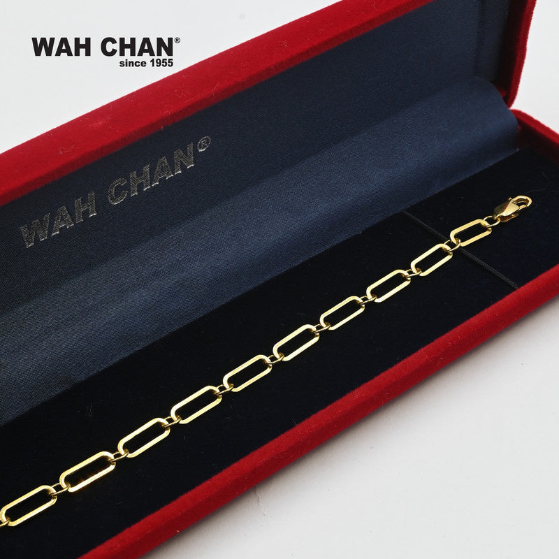 WAH CHAN 916 Gold Bracelet (OSB1097a)