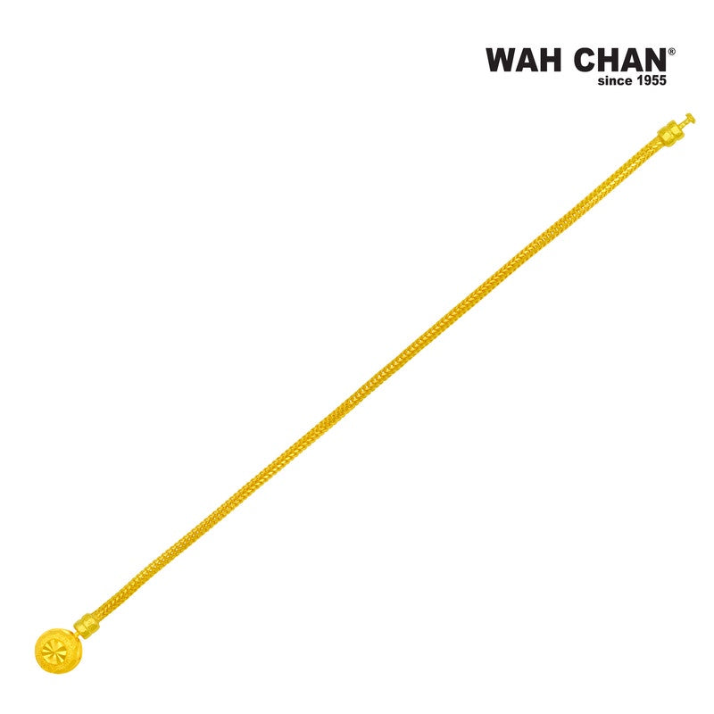 WAH CHAN 916 Gold Charm Bracelet (OSB1051-2)