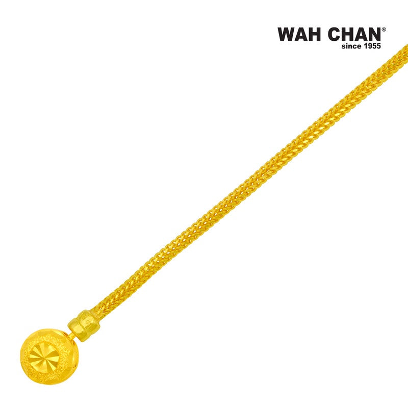 WAH CHAN 916 Gold Charm Bracelet (OSB1051-2)