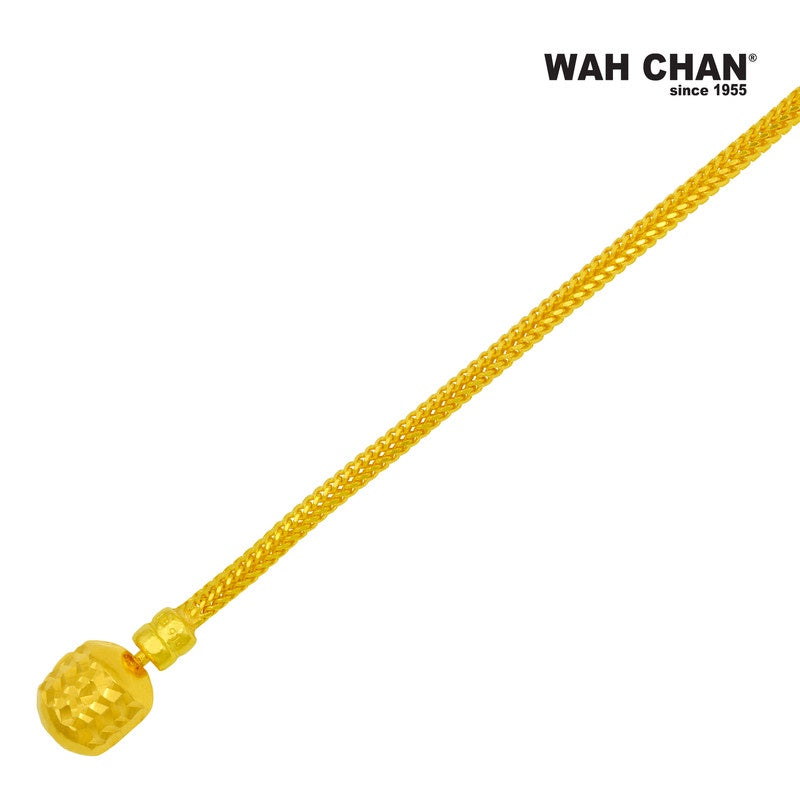 WAH CHAN 916 Gold Charm Bracelet (OSB1051-3)