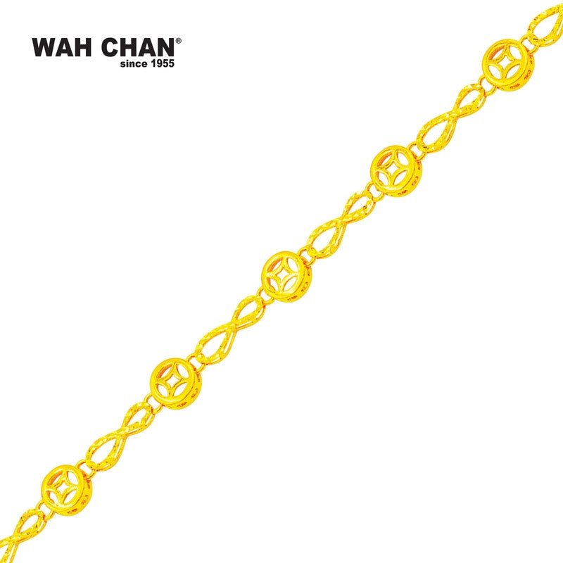 WAH CHAN 916 Gold Bracelet (OSB1058)