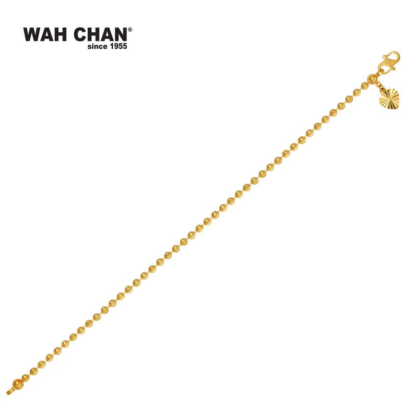 WAH CHAN 916 Gold Bracelet - Boba (OSB1062)