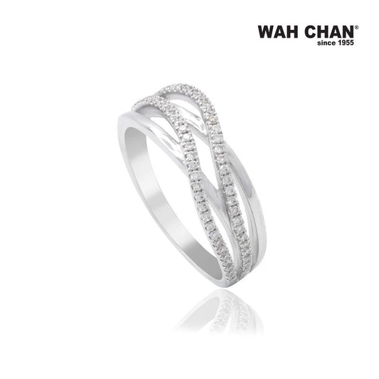 WAH CHAN White Gold Diamond Ring (RLK03027-A02)