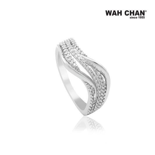 WAH CHAN White Gold Diamond Ring (RLK03049-A01)