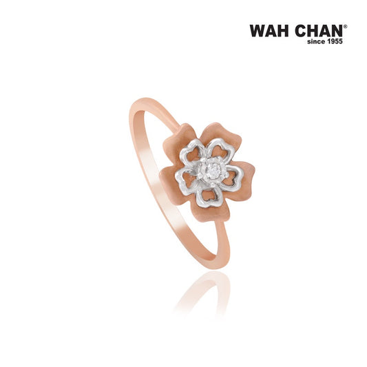 WAH CHAN White & Rose Gold Diamond Ring (RLK03004-A01)