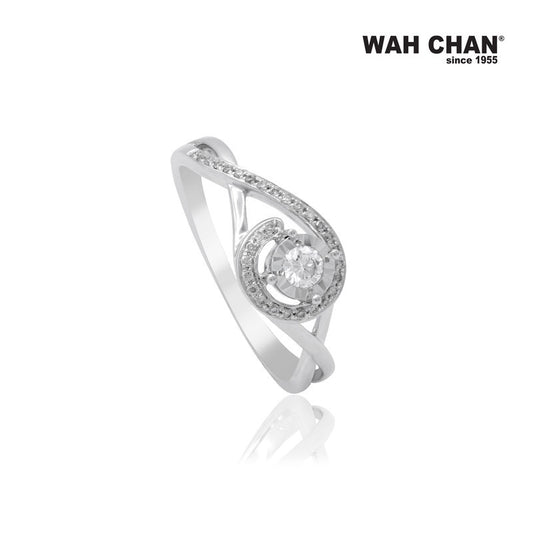 WAH CHAN White Gold Diamond Ring (RLK03187-A01)