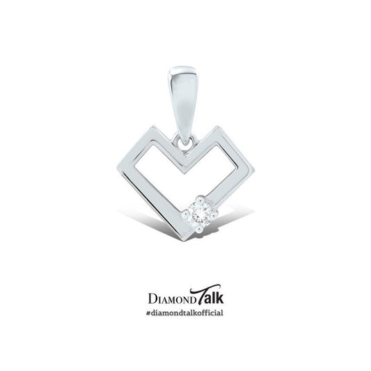 WAH CHAN DiamondTalk A Glint of Self-Love Diamond Pendant (PDT00029-A01)