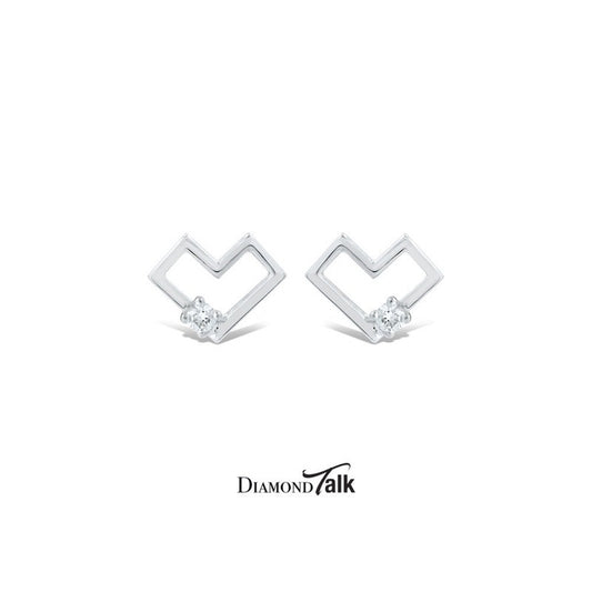 WAH CHAN DiamondTalk A Glint of Self-Love Diamond Earrings (EDT00003-A01)