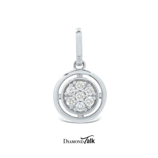 WAH CHAN DiamondTalk Wheel of Shimmers Diamond Pendant (PDT00026-A01)