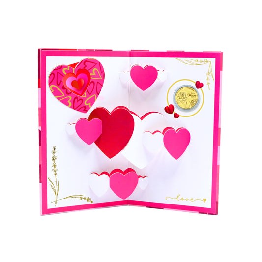 Wah Chan Mother’s Day Limited Edition 999.9 Gold Coin with Wishing Card