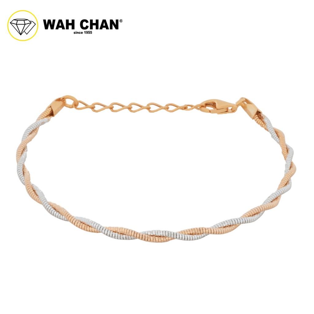 WAH CHAN S925 ITALIAN Silver Bracelet - Double Twisted Rope NSBCM002 - Image 3
