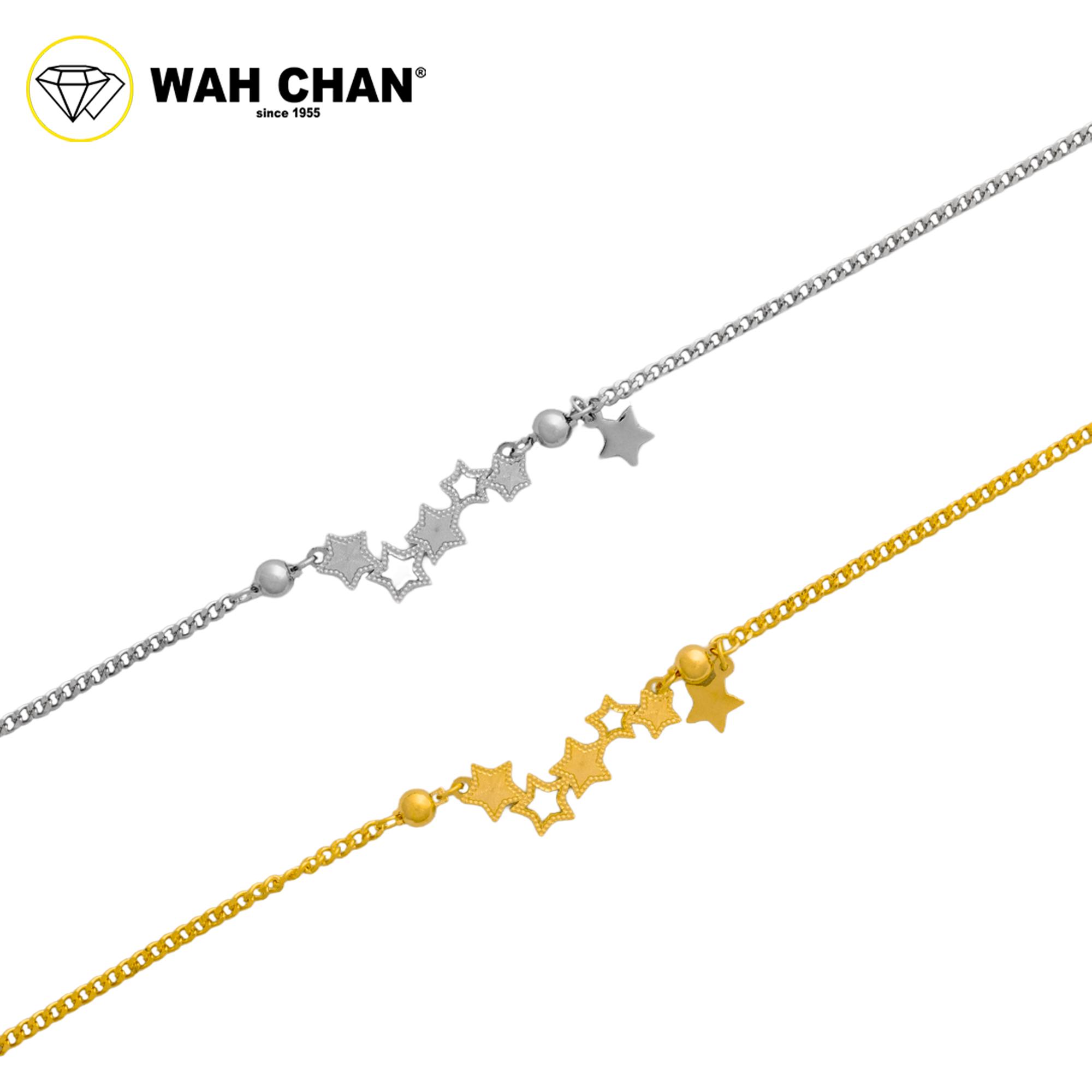 WAH CHAN S925 ITALIAN Silver Bracelet - Shining Stars NSBCO1011 - Image 4