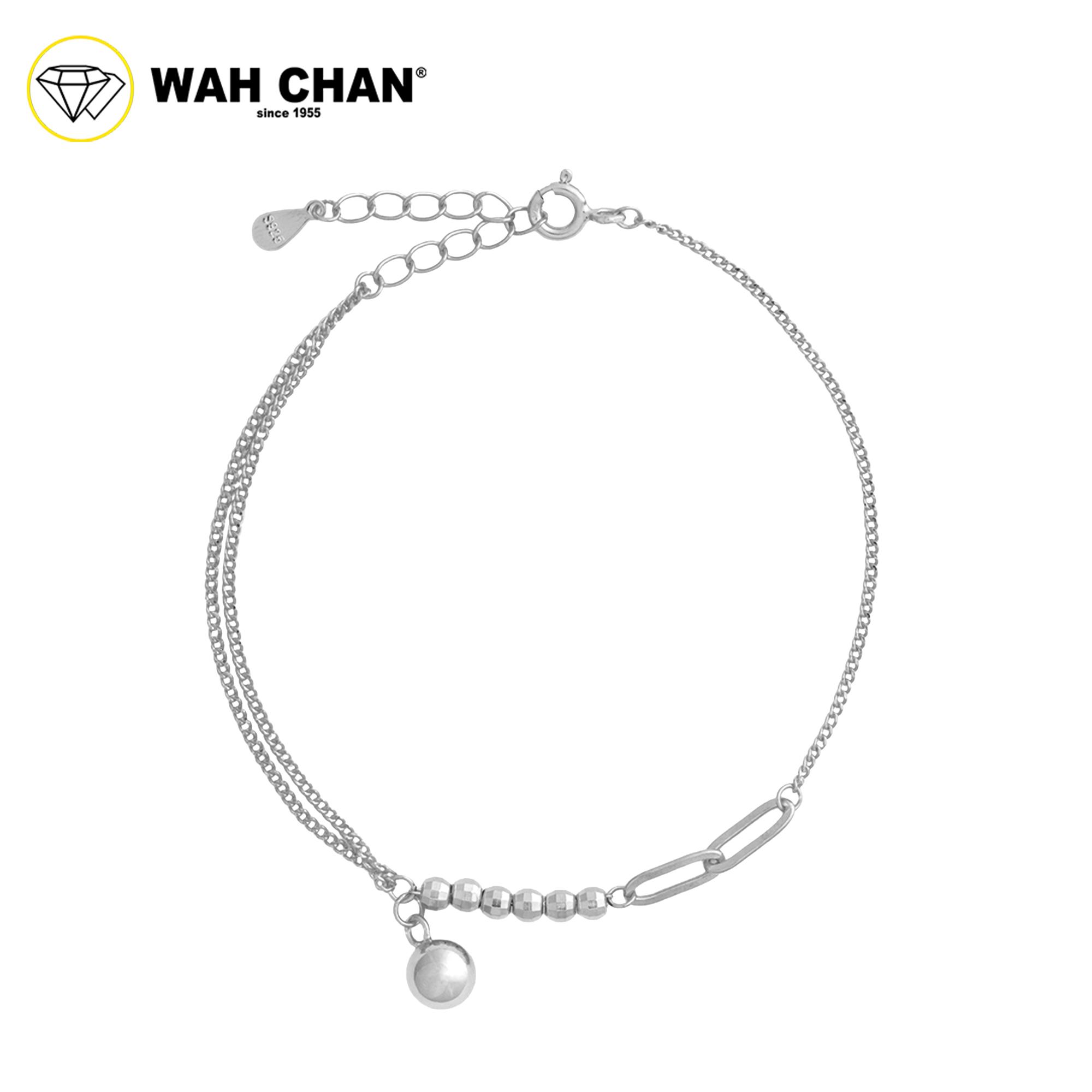 WAH CHAN S925 ITALIAN Silver Bracelet - Multi Spheres NSBCO1005 - Image 3