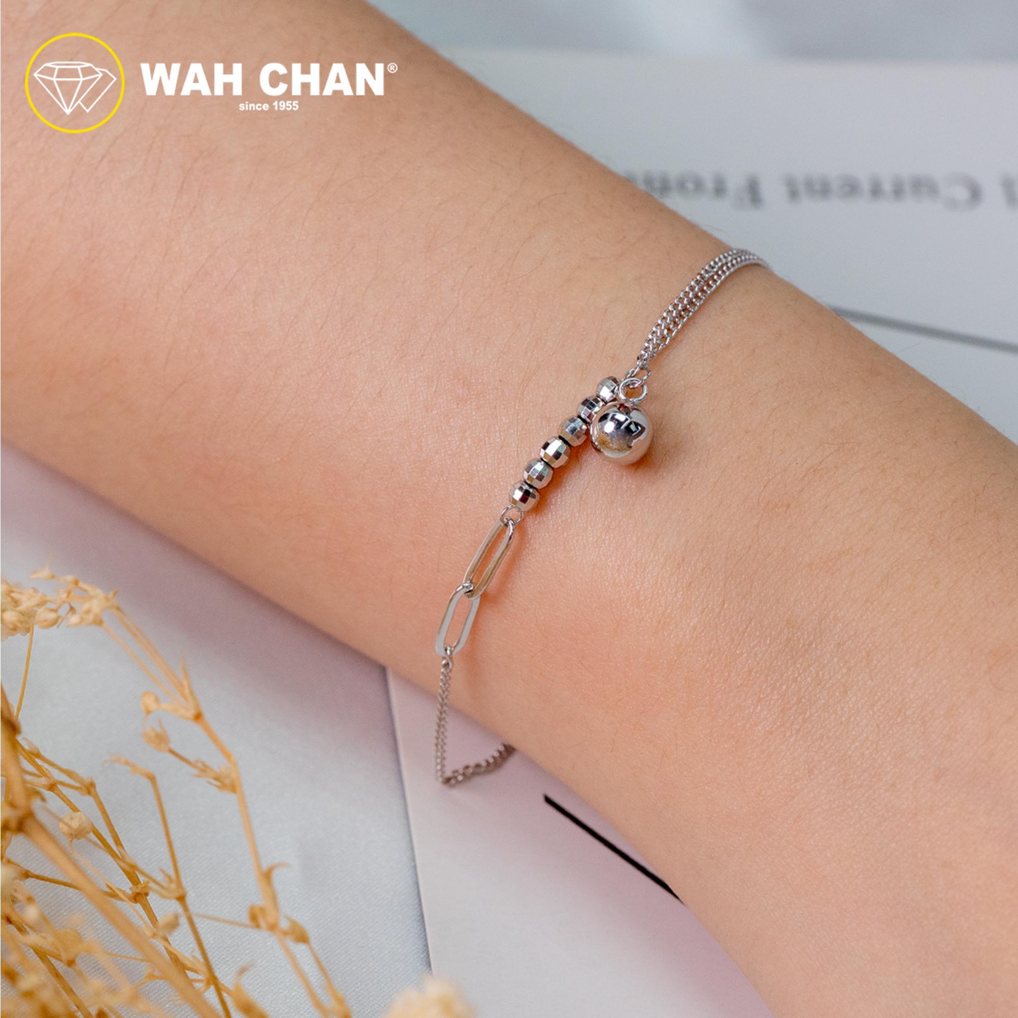 WAH CHAN S925 ITALIAN Silver Bracelet - Multi Spheres NSBCO1005 - Image 5