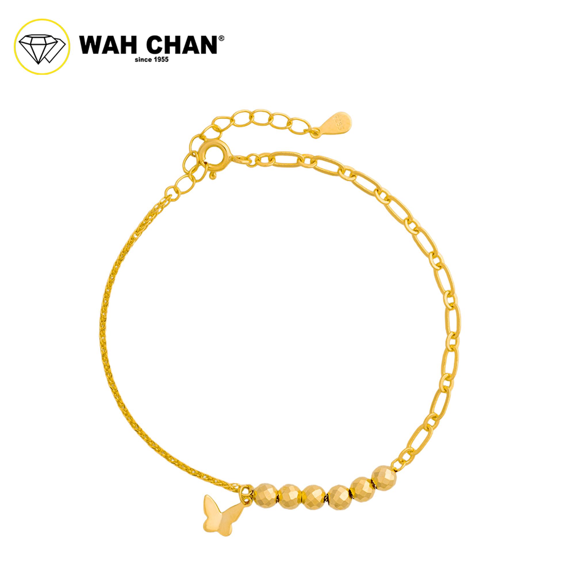 WAH CHAN S925 ITALIAN Silver Bracelet - Solid Butterfly NSBCO1014 - Image 2