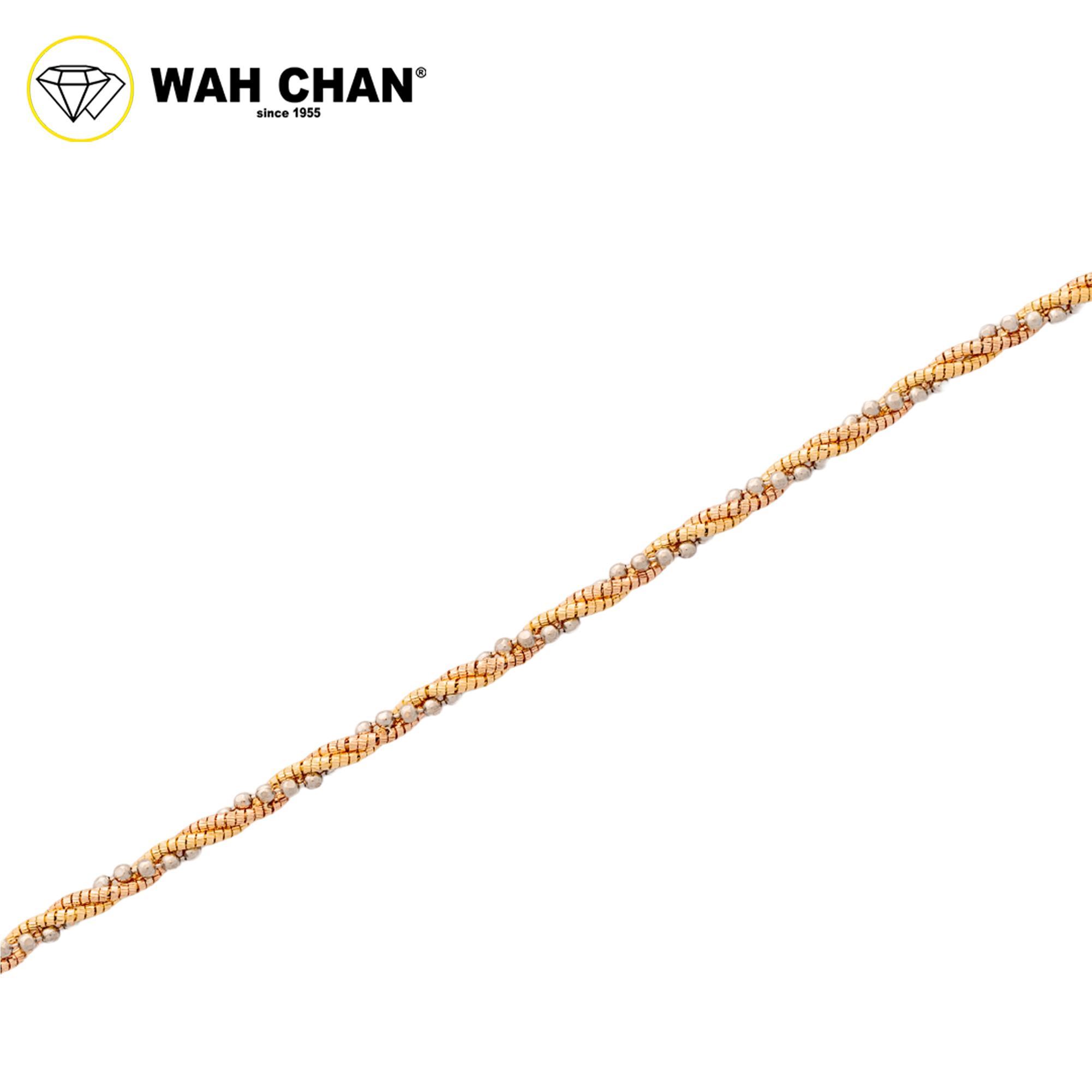WAH CHAN S925 ITALIAN Silver Bracelet - Trio Tocang NSBCM015-3CR - Image 2