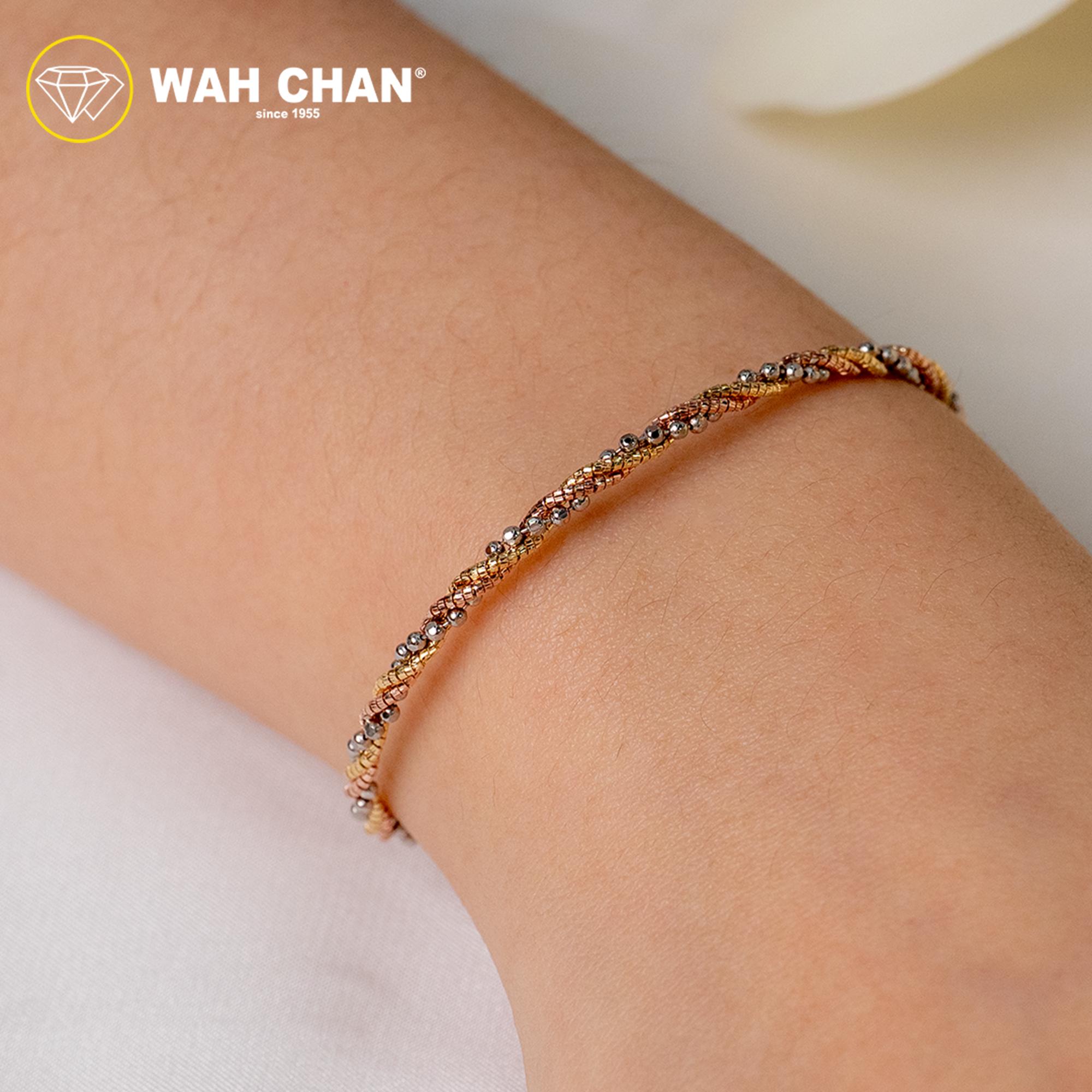 WAH CHAN S925 ITALIAN Silver Bracelet - Trio Tocang NSBCM015-3CR - Image 3
