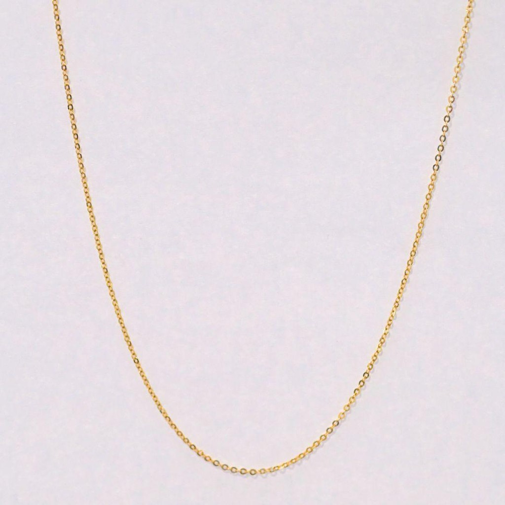WAH CHAN 916 Gold Necklace - Rope Chain OSC1043