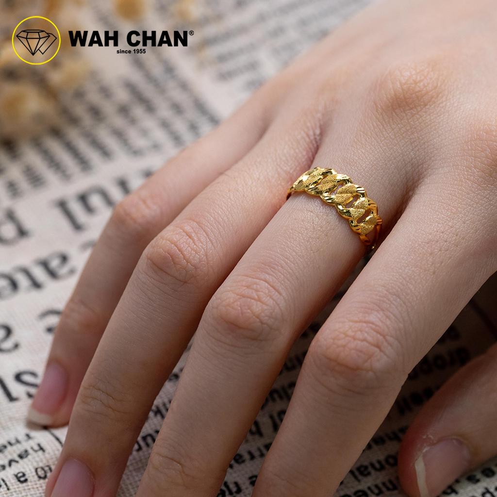 WAH CHAN 916 Gold Ring OSR1087 - Image 3