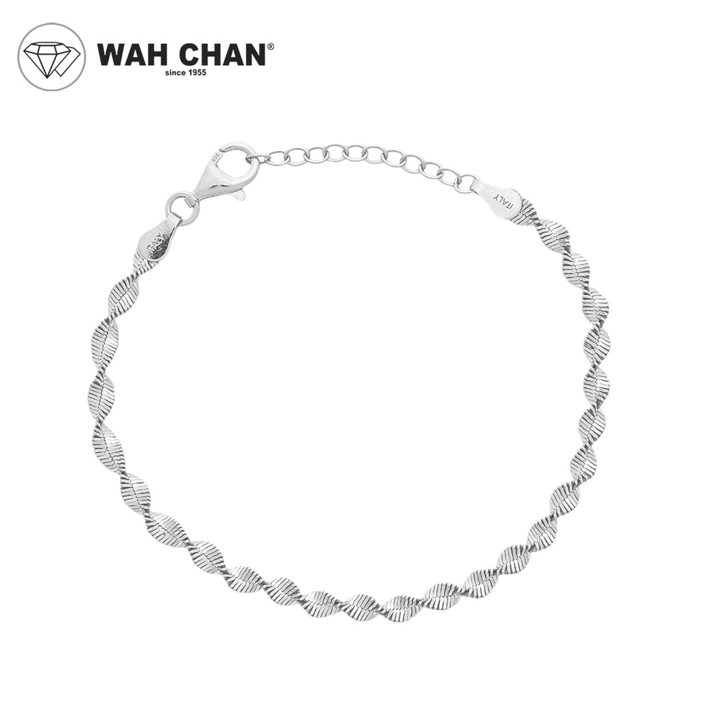 WAH CHAN S925 ITALIAN Silver Bracelet - NSBCC1007 - Image 4