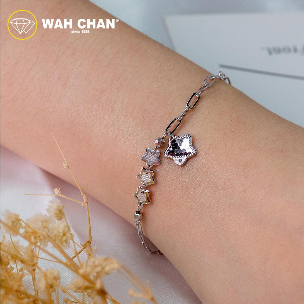 WAH CHAN S925 ITALIAN Silver Bracelet - Stars NSBCO1007 - Image 3