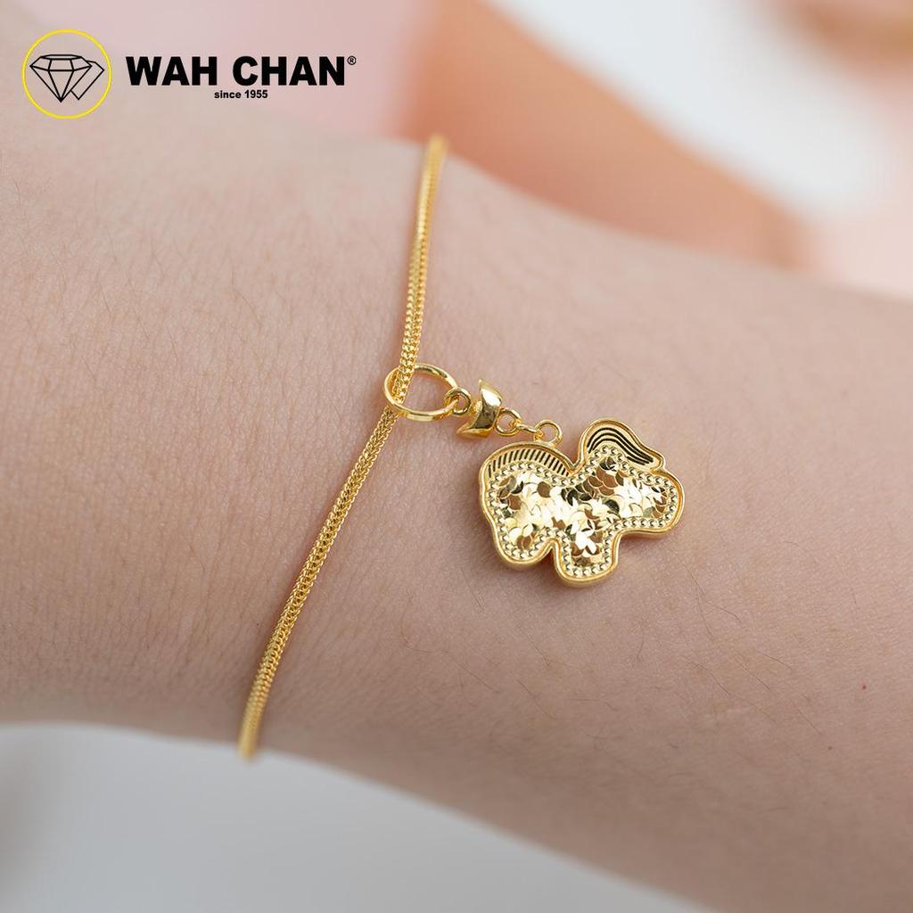 WAH CHAN 916 Gold Pendant - Horse OSP1365 - Image 2