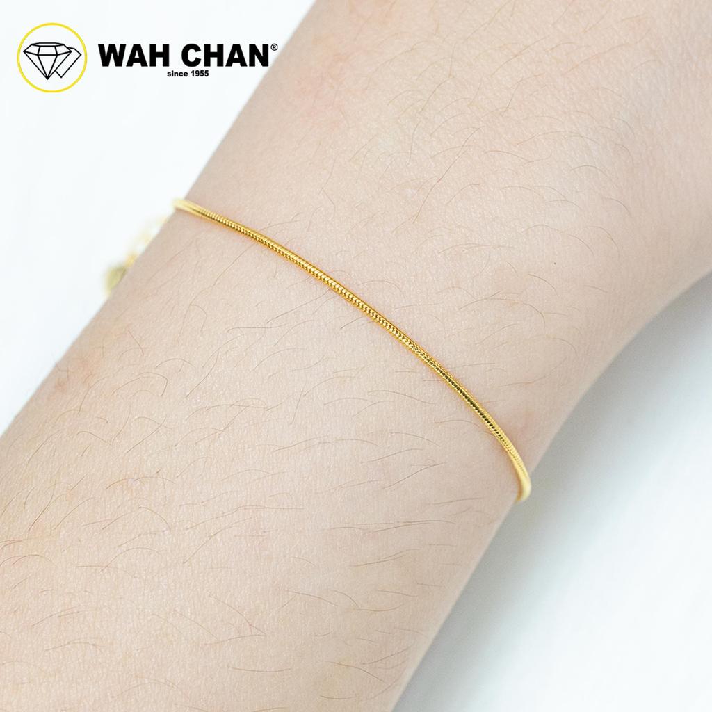 WAH CHAN 916 Gold Bracelet - Mini Rope OSB1271