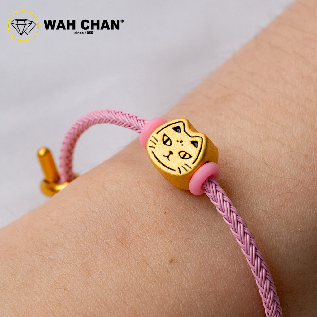 WAH CHAN 999 Gold Pendant - Cat B59 - Image 2