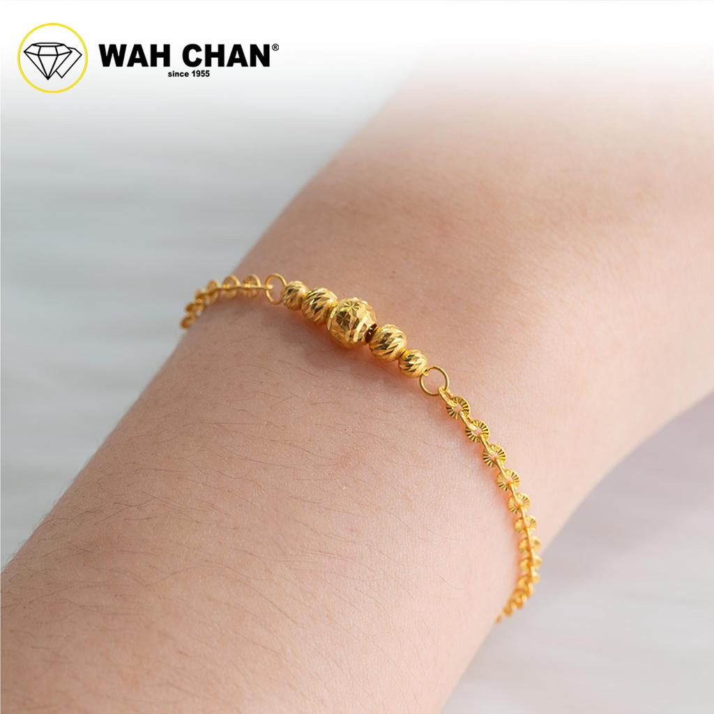 WAH CHAN 916 Gold Bracelet - Gelang Polo Sunflower Boba OSB1301 - Image 5