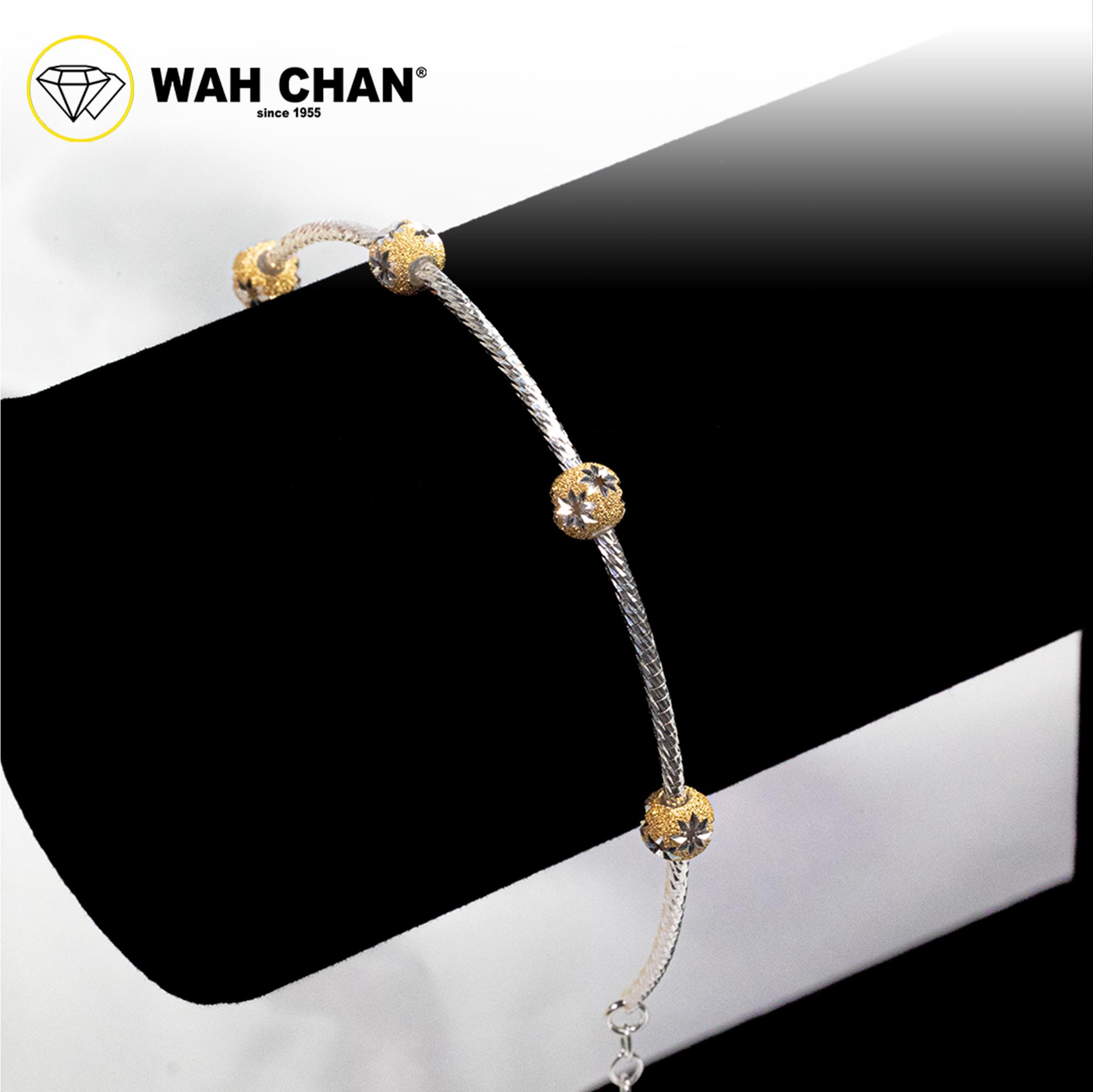 WAH CHAN S925 ITALIAN Silver Bracelet - Boba Starburst XL NSBLV015 - Image 5