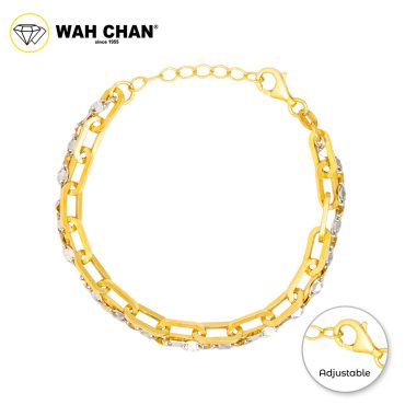 WAH CHAN S925 ITALIAN Silver Bracelet - Sauh NSBLV017