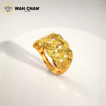 WAH CHAN 916 Gold Ring -  Cincin Gajah Pasir Bajet OSR1108