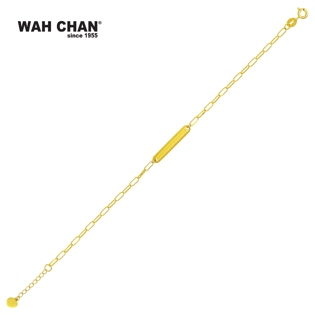 916 Gold Bracelet OSB1146A