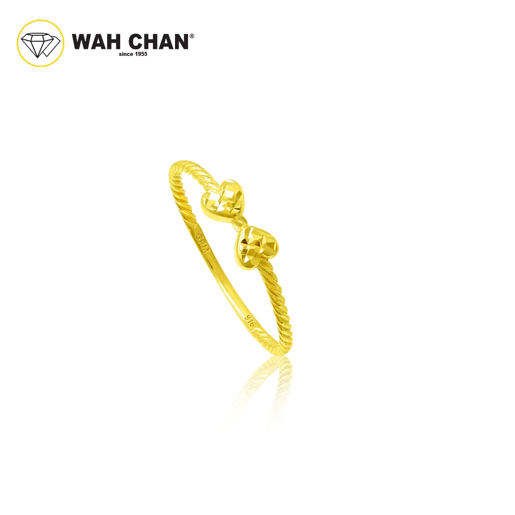 916 Gold Ring - Golden Bow OSR1078