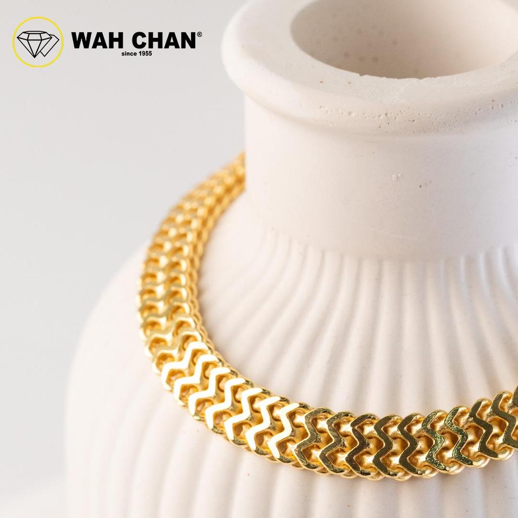 WAH CHAN S925 ITALIAN Silver Bracelet - Bismark Chain NSBCRS013 - Image 5