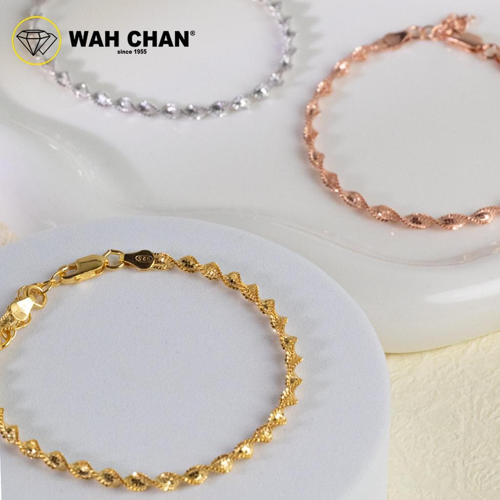 WAH CHAN S925 ITALIAN Silver Bracelet - Gelang PIntal NSBLV007 - Image 5