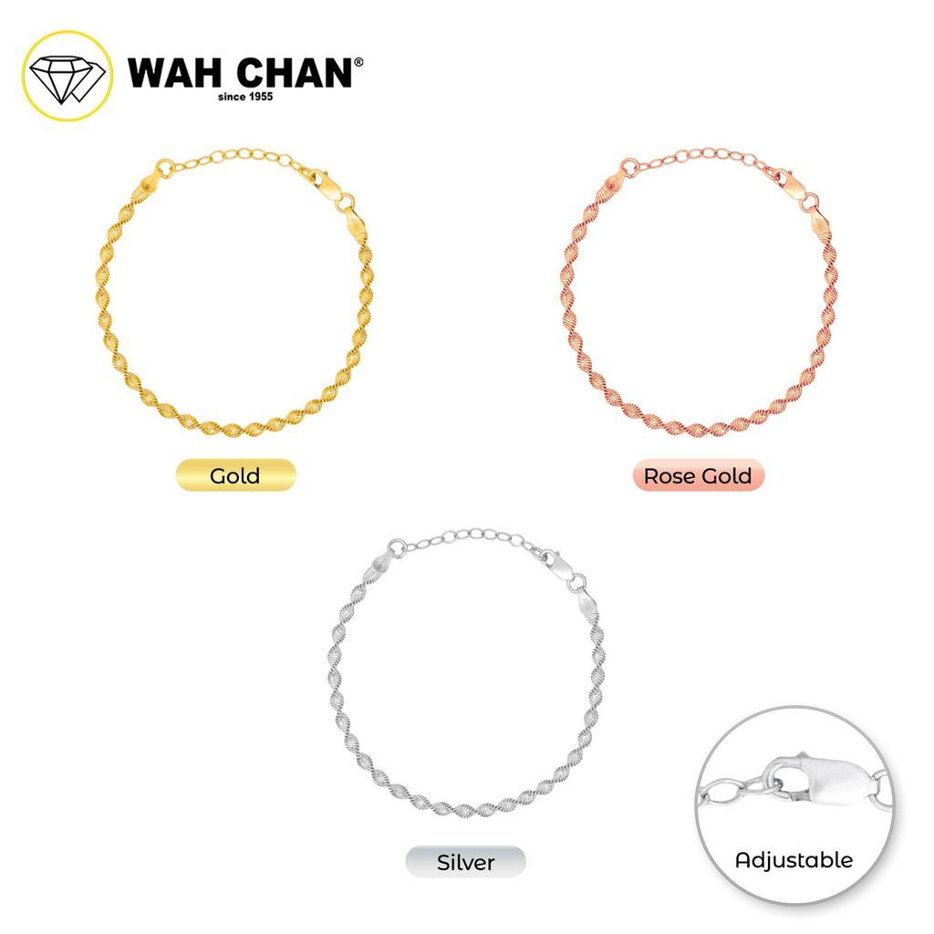 WAH CHAN S925 ITALIAN Silver Bracelet - Gelang PIntal NSBLV007 - Image 6